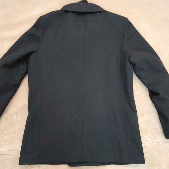 Kenneth Cole Reaction Wool Blend Double Breasted Coat / Jacket - Picture 3 of 7